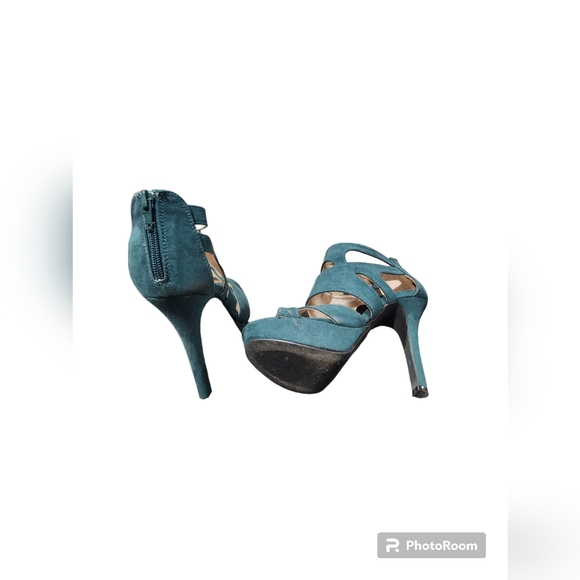 NWT Qupid Jade Green Stilettos Size 6 - Picture 3 of 5